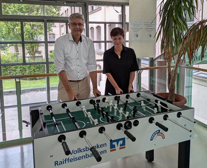 Spende der Volksbank Raiffeisenbank Bayern Mitte eG